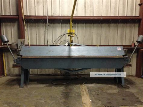 10 ft sheet metal brakes|metal brake for sale 10ft.